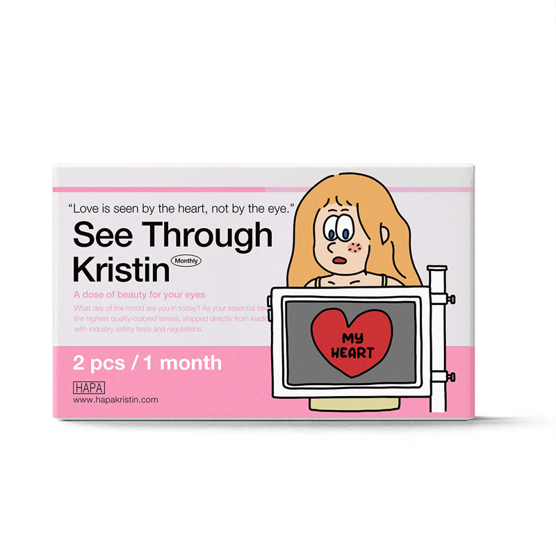 See Through Kristin Monthly Ash Brown