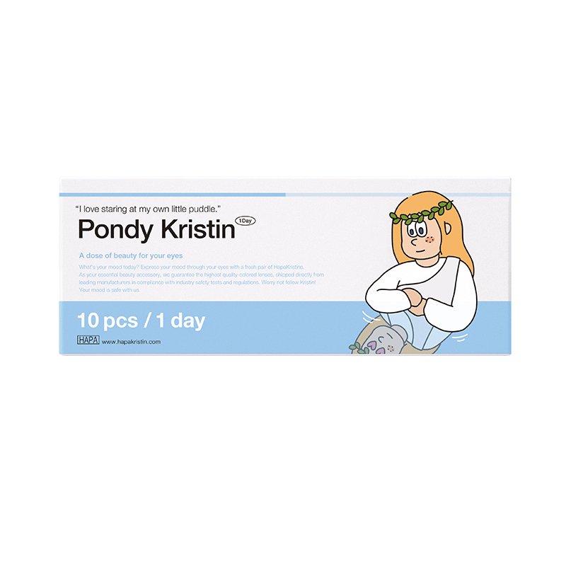 Pondy Kristin 1Day Gray - eotd