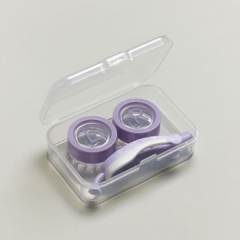 Color Lens Case set 紫